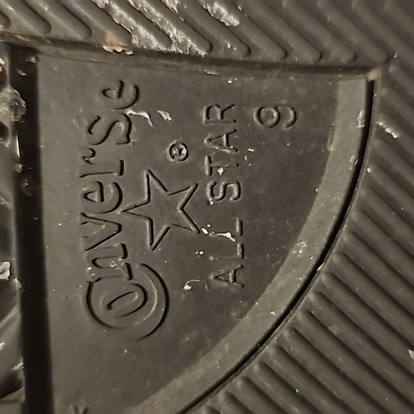 Converse Chuck Taylor Mid black/grey 9m - Picture 4 of 5